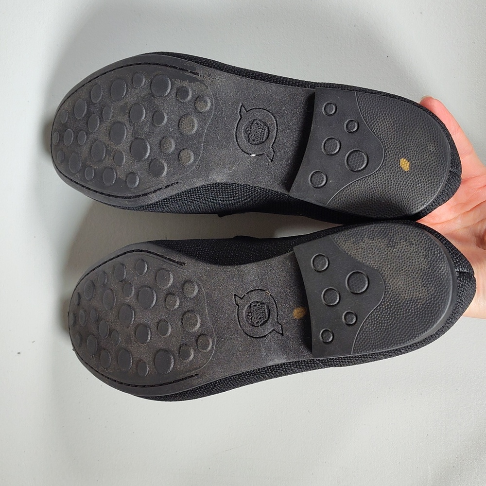 Born black knit slip on loafer flats 9 - Picture 9 of 12